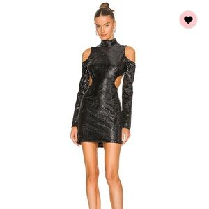 h:ours Sparkly Mini Dress